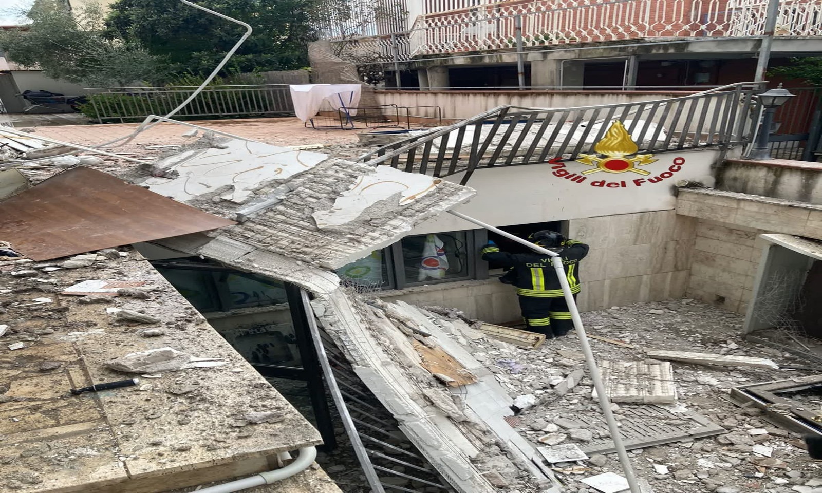 Esplosione a Torrenova