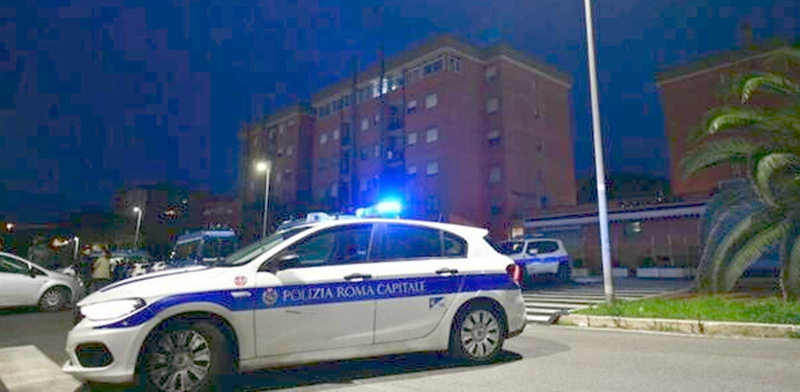 Polizia Locale di Roma in azione