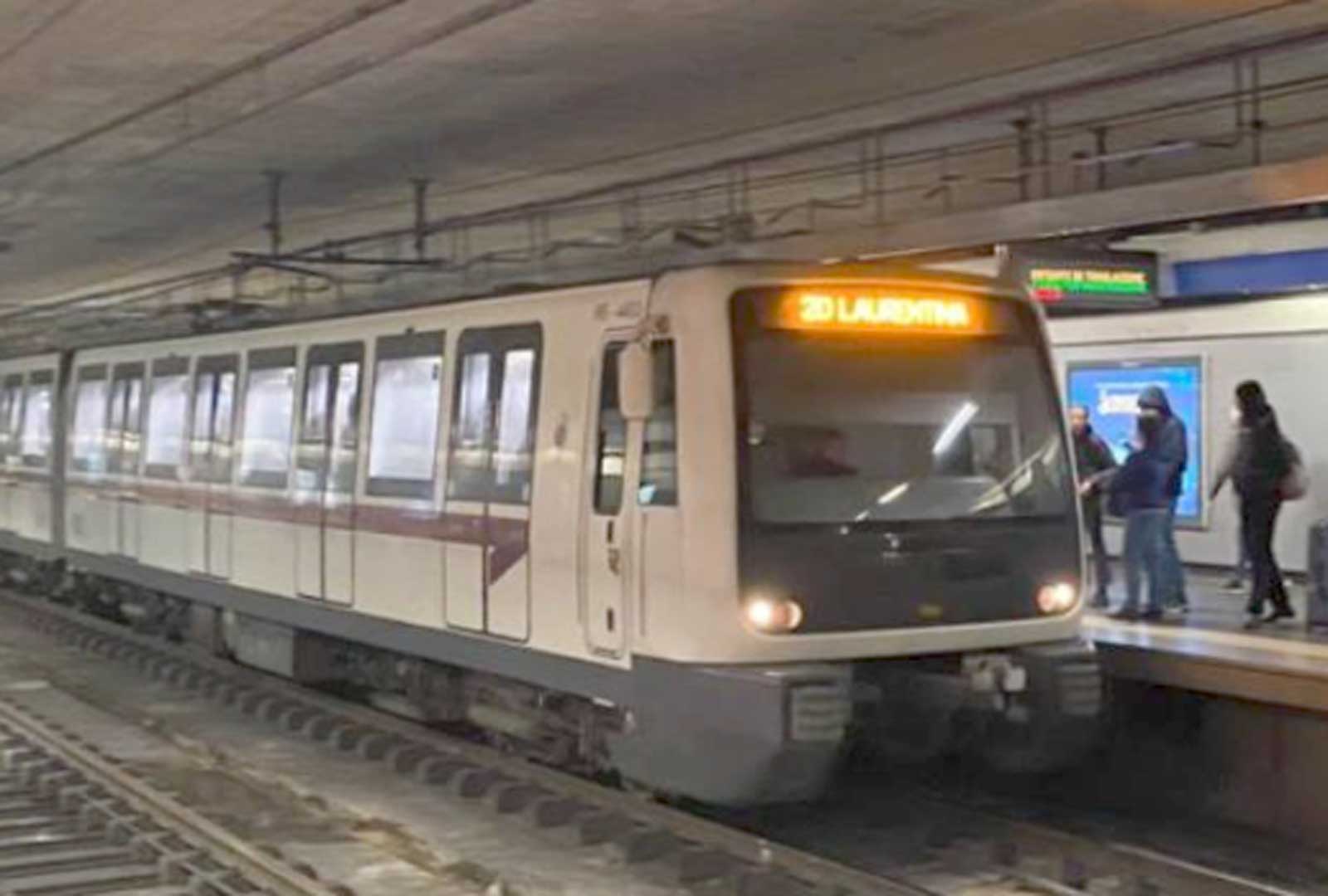 La metro di Roma, foto d'archivio del comune capitolino