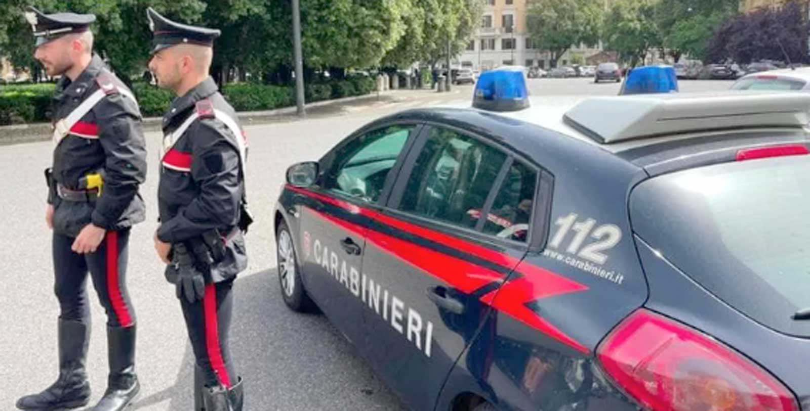 Carabinieri in azione a Vicovaro