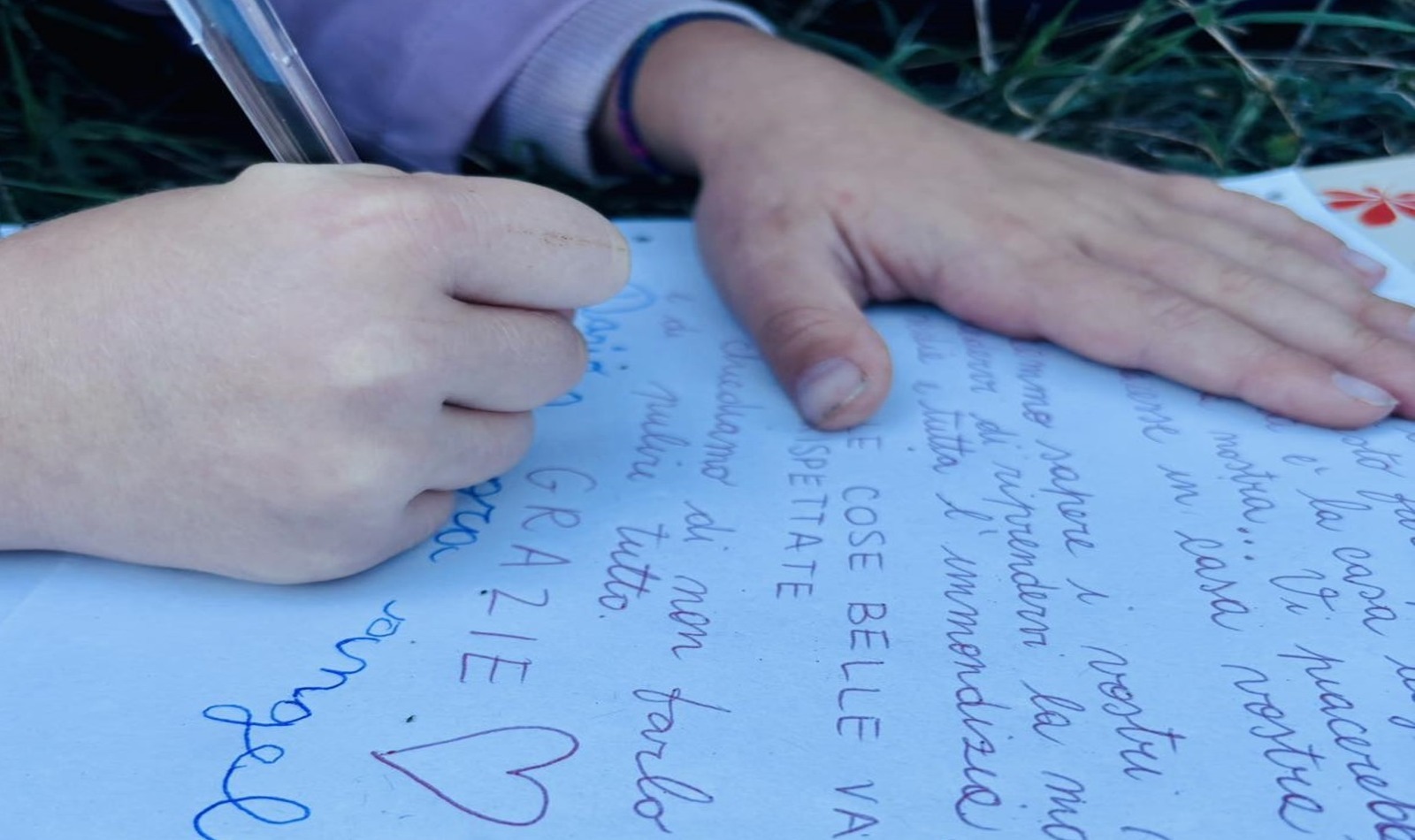 La lettera dei bimbi di Tor San Lorenzo