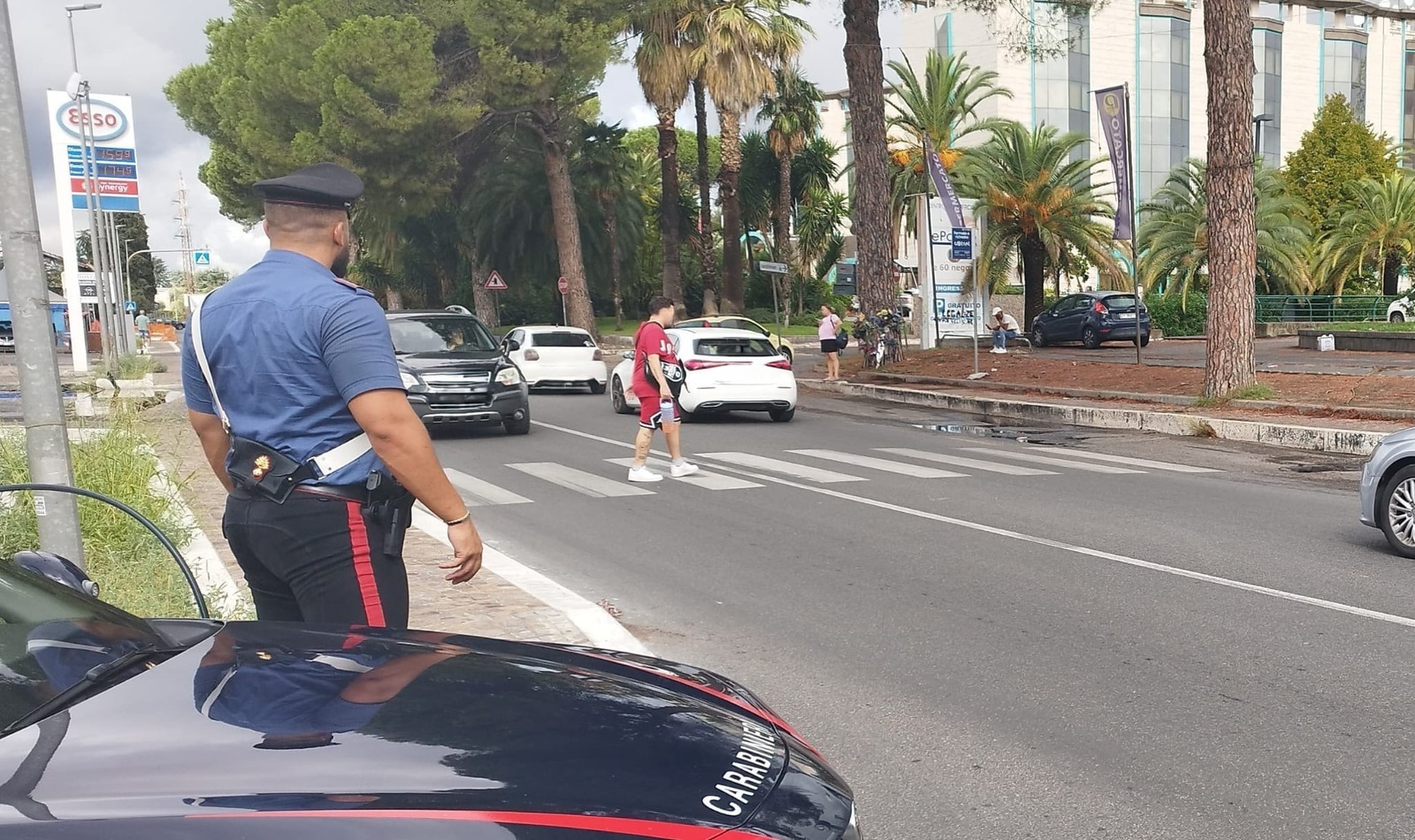 Carabinieri incidente Tivoli