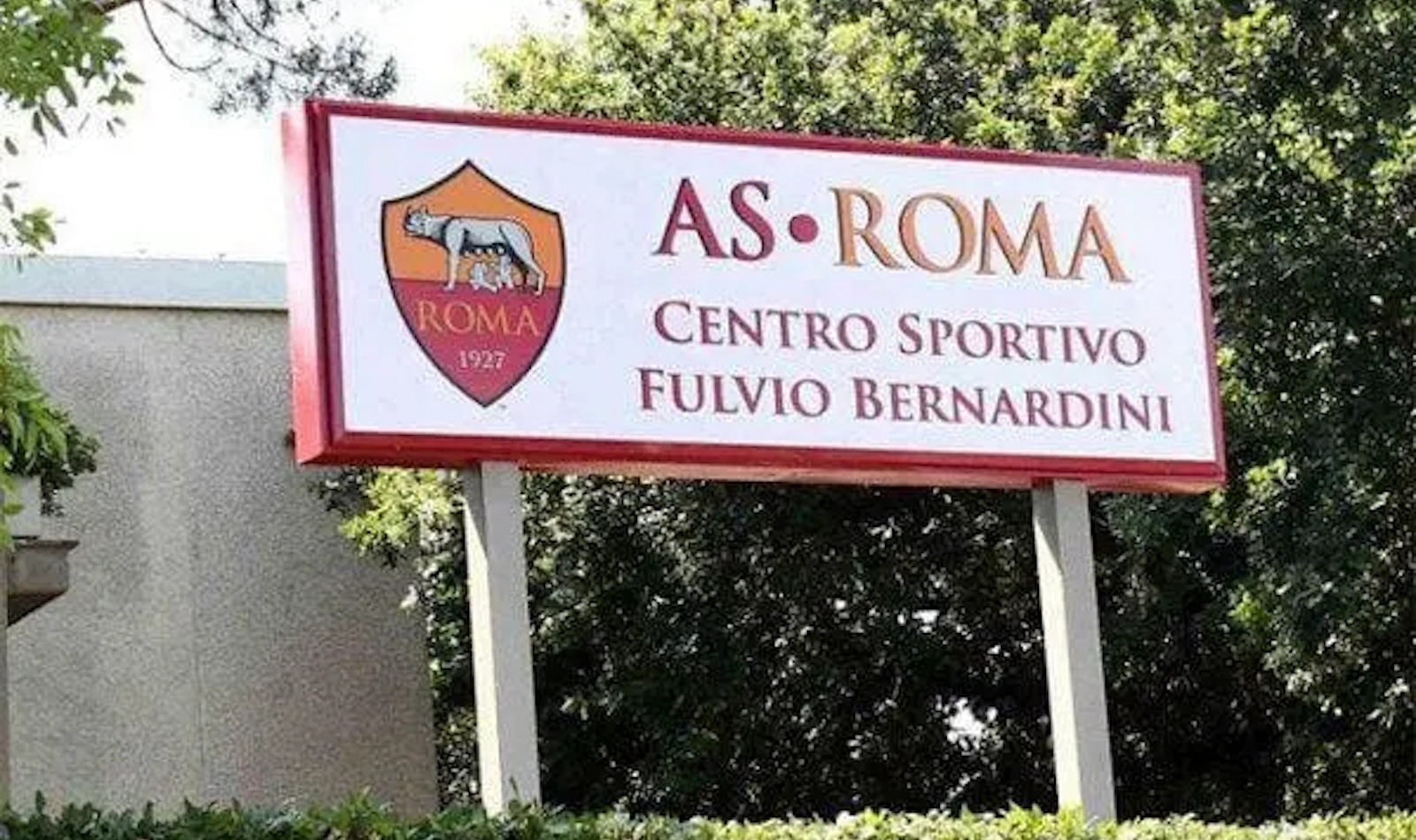 As Roma campo allenamenti Trigoria