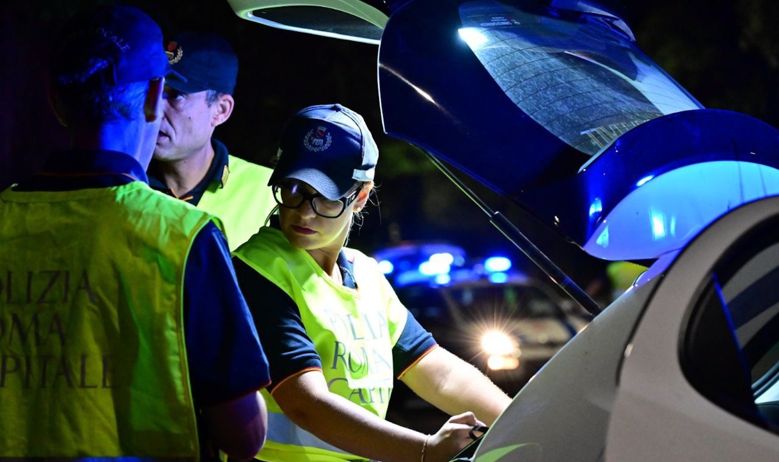 controlli polizia locale notte