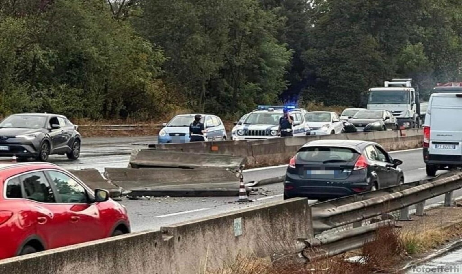 Incidente sulla Pontina