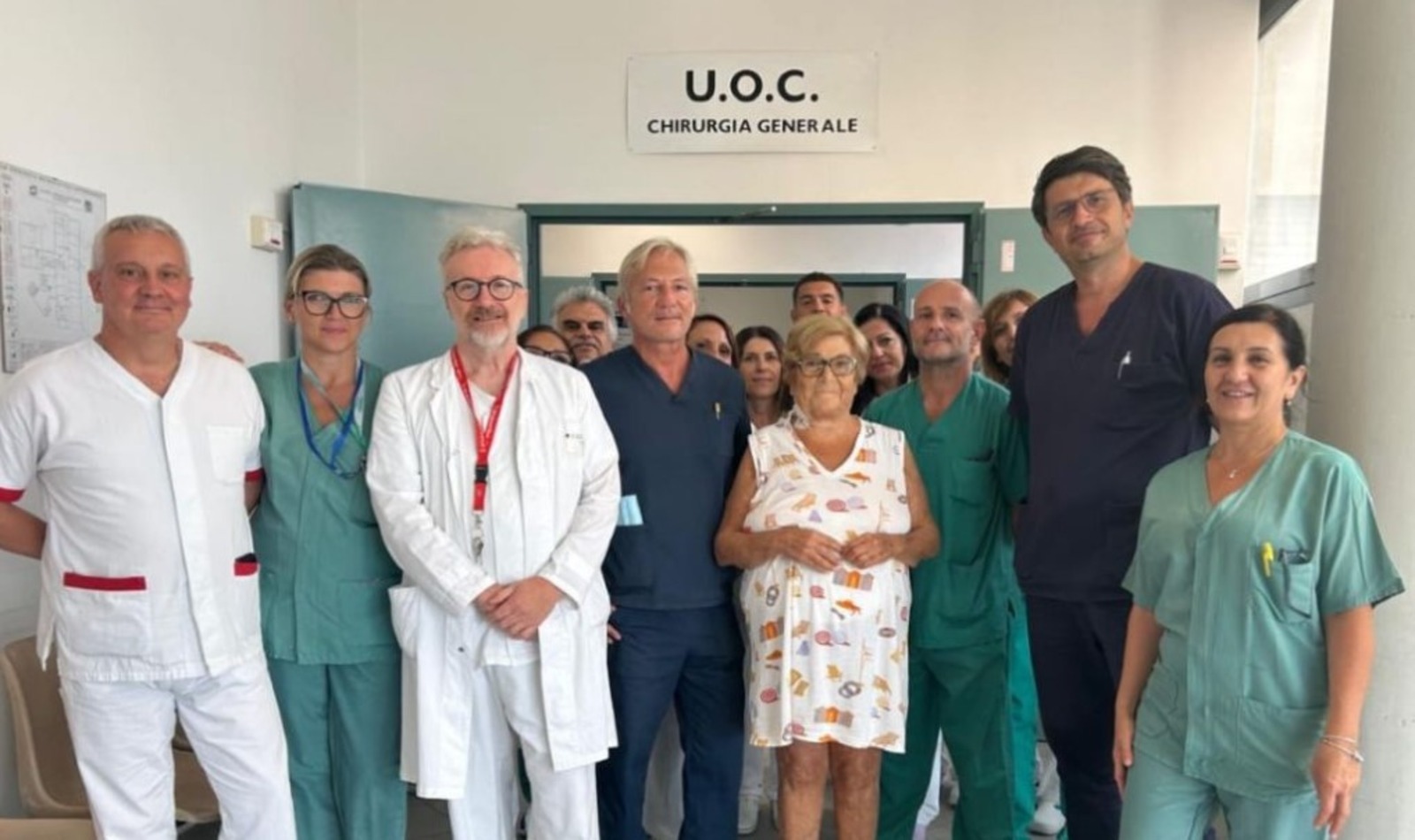 Intervento ospedale Frascati