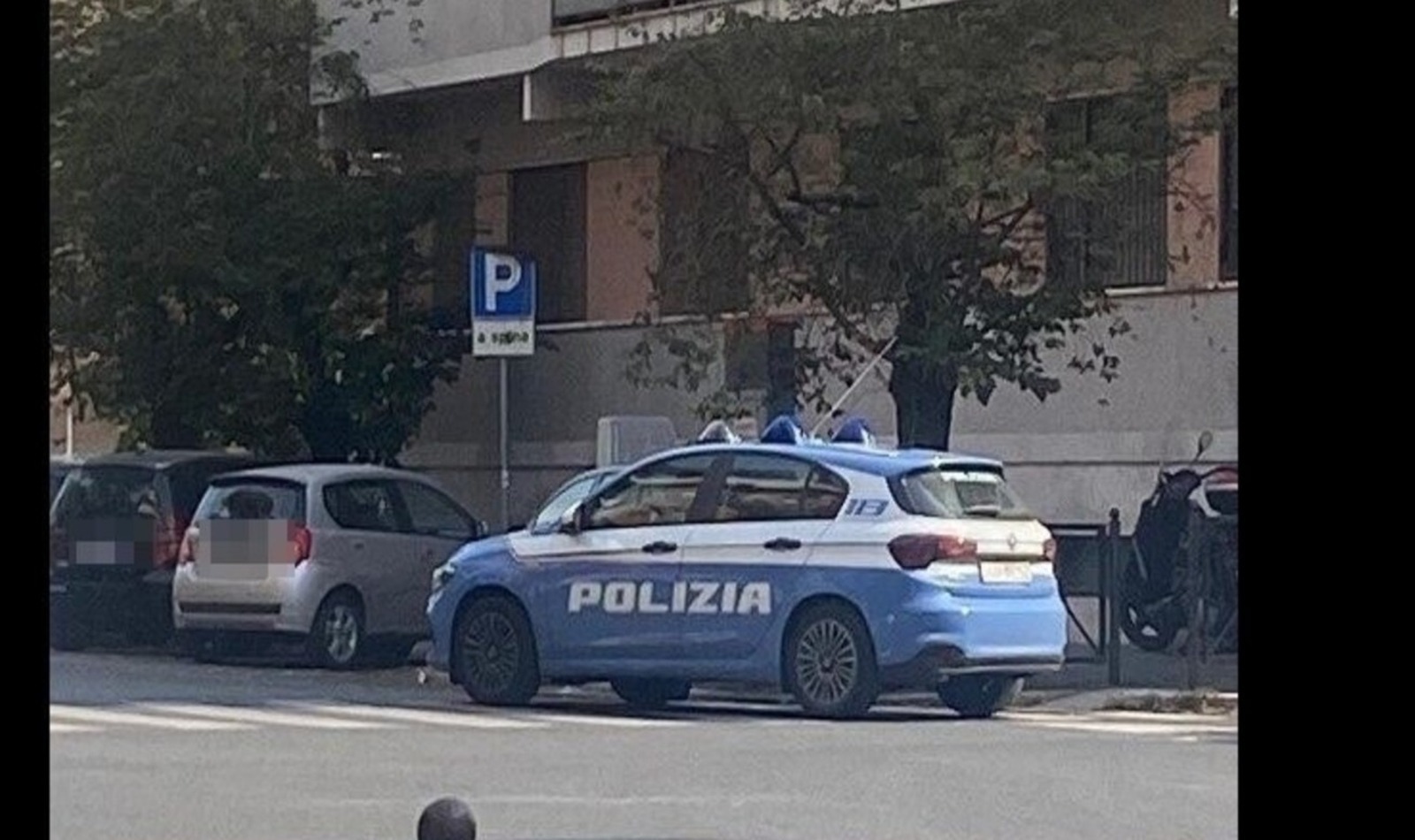 Polizia all'Ardeatino