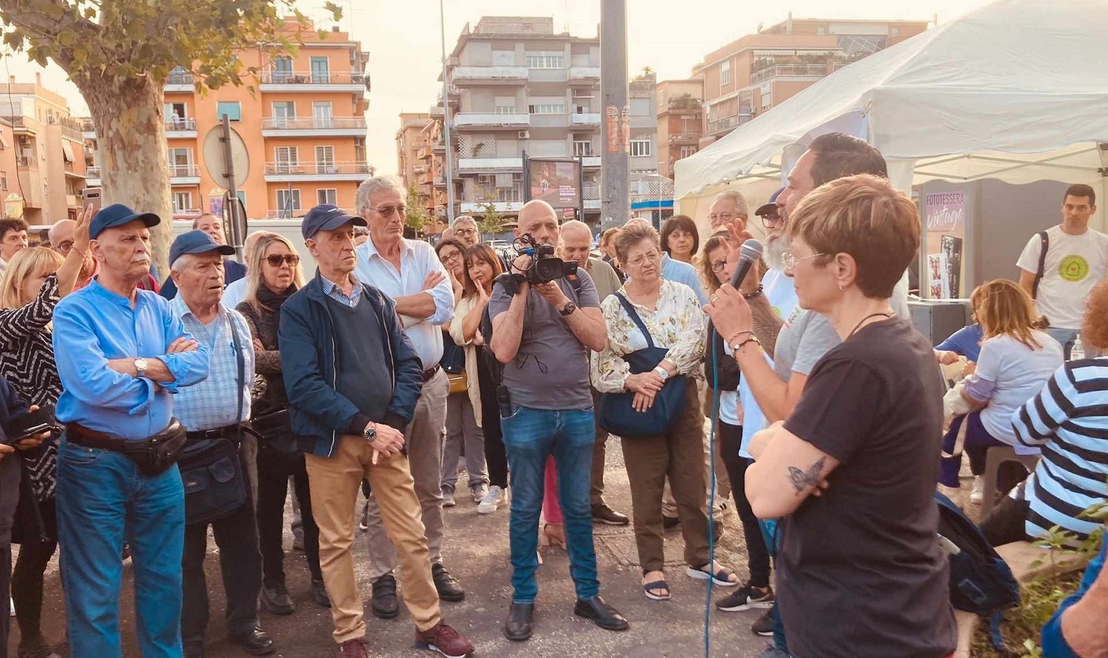 Sit-in nel VII Municipio