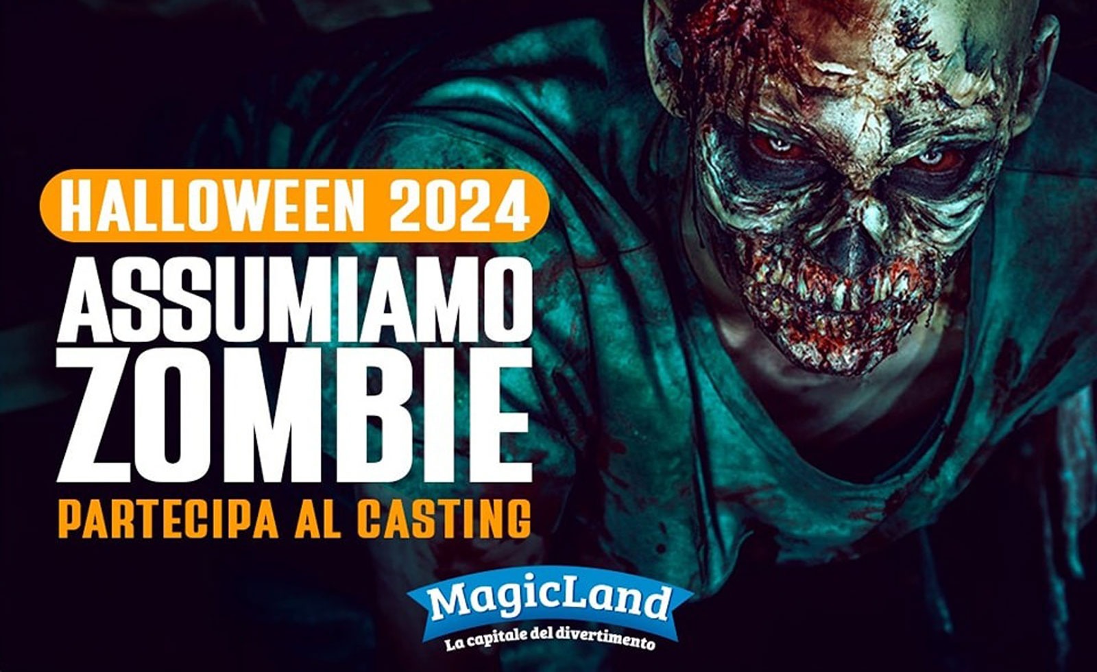 Il casting per gli zombie a MagicLand