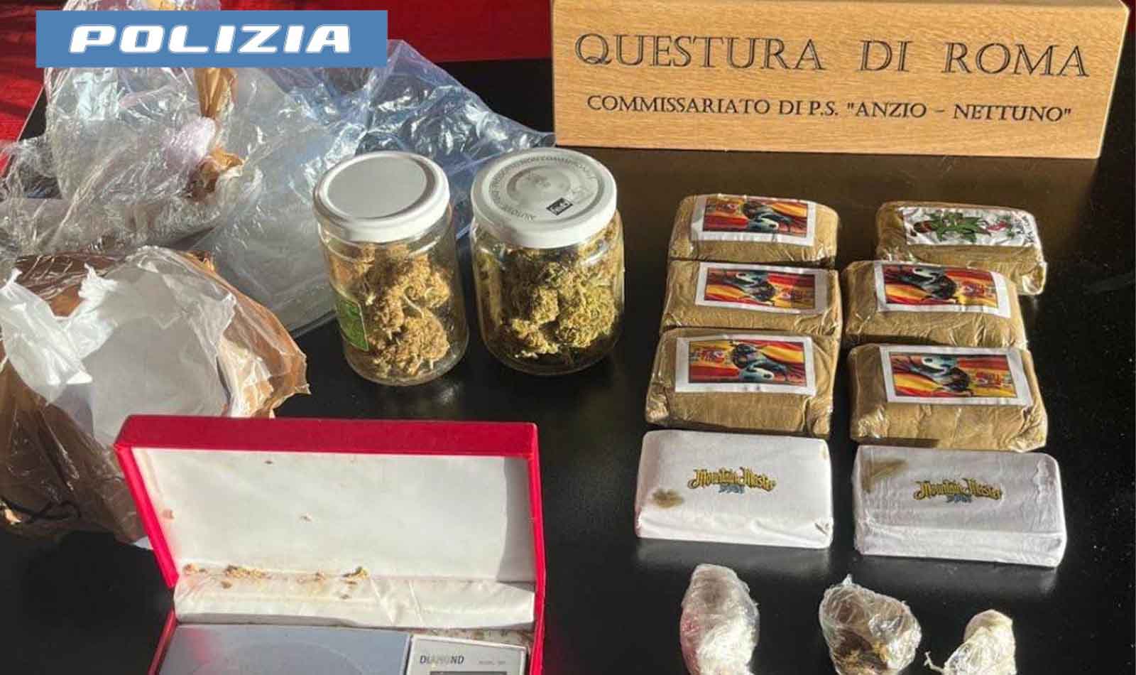 Anzio e Nettuno 4 arresti