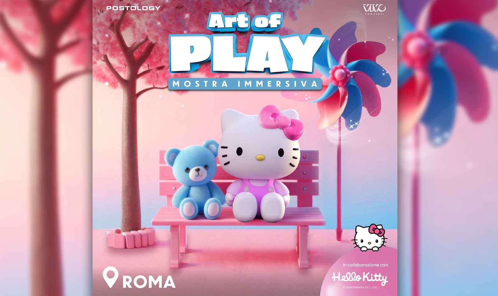 Art of Play mostra immersiva Roma