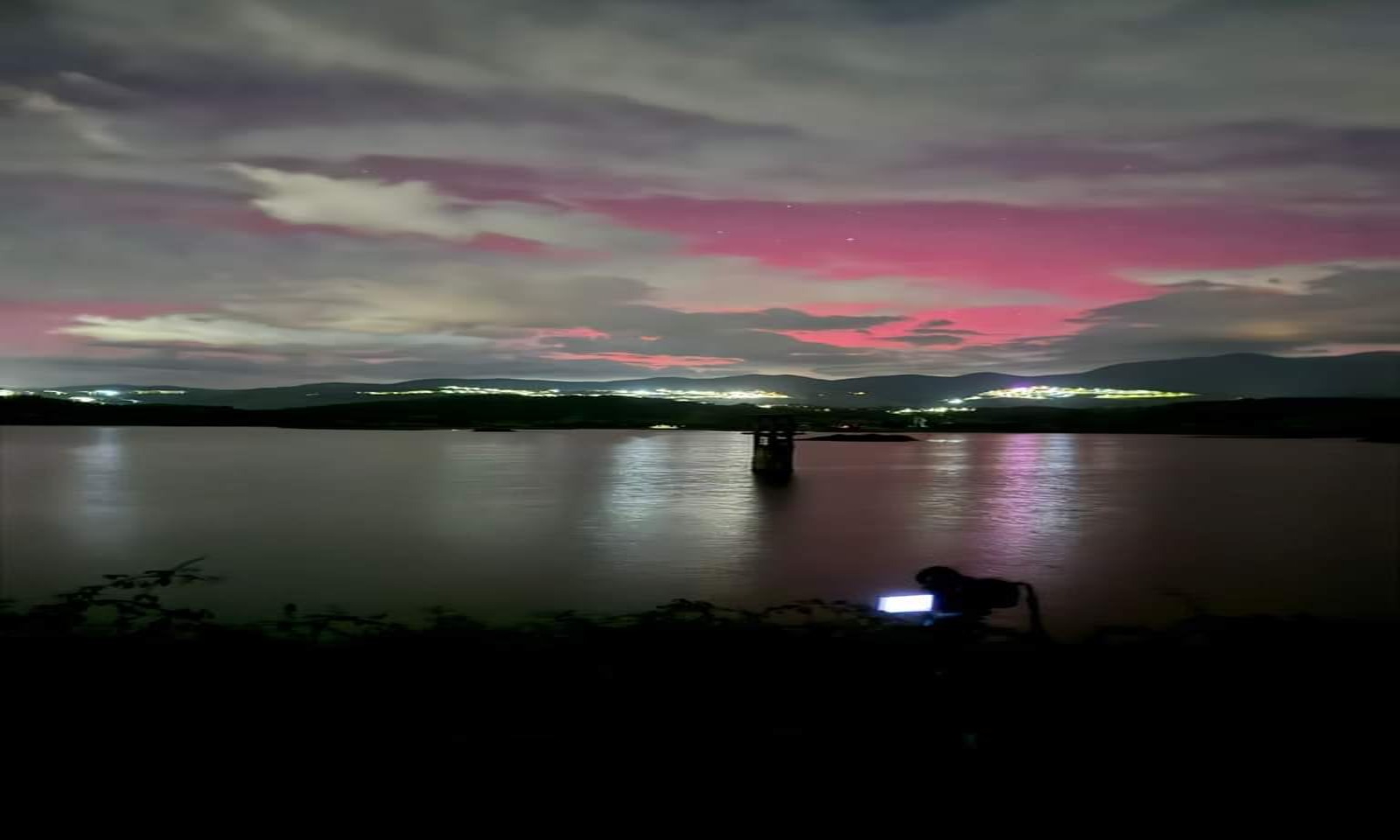 Aurora boreale e SAR nei cieli del Lazio