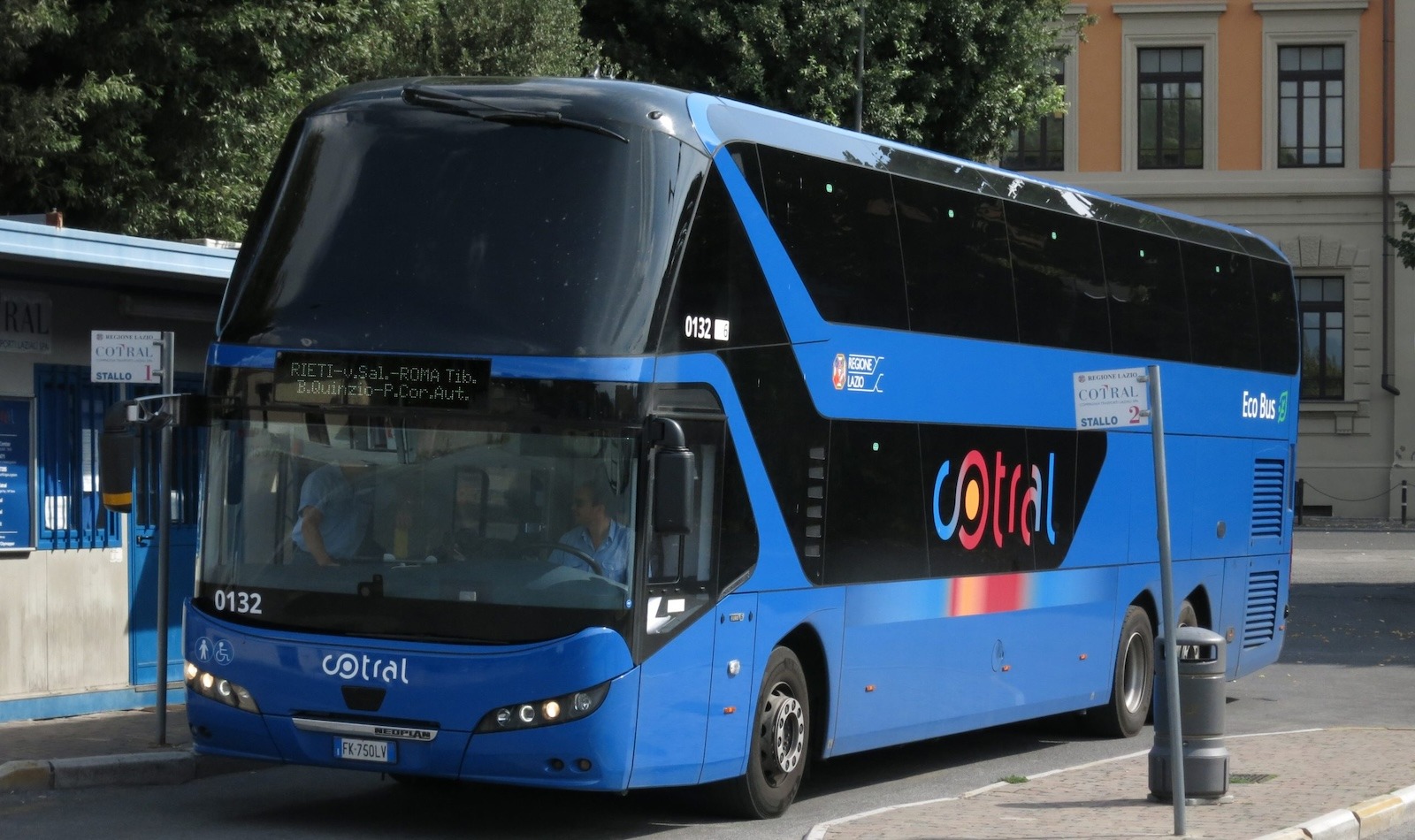 Aggressione controllore bus Cotral