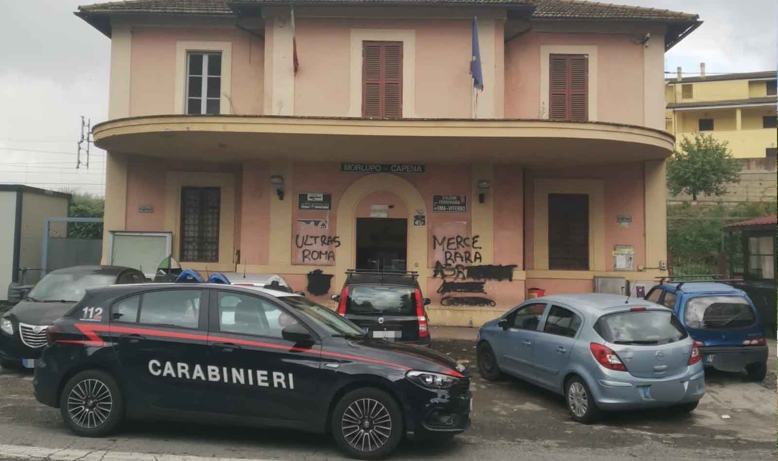 Carabiniere morso da ubriaco Stazione Morlupo