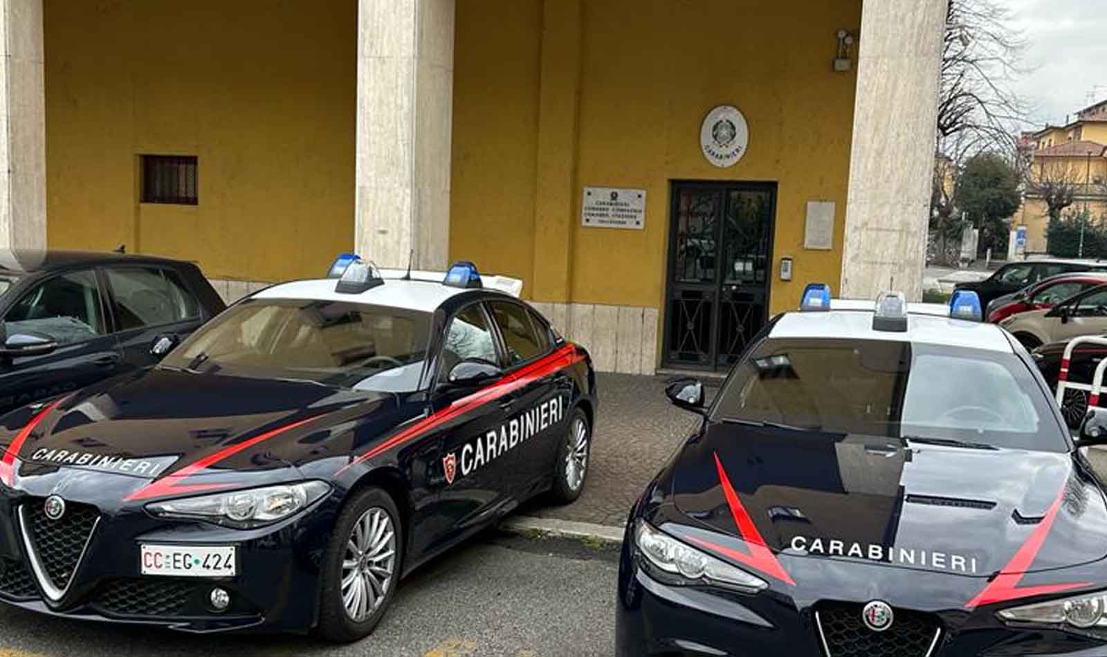 Carabinieri in azione