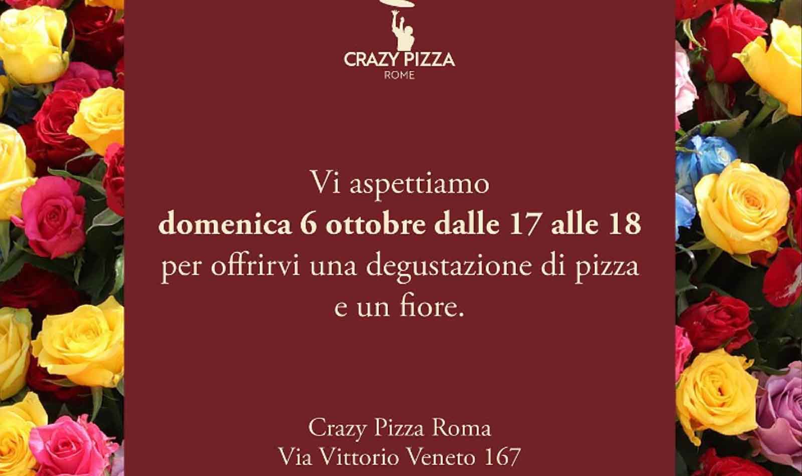 Crazy Pizza degustazione