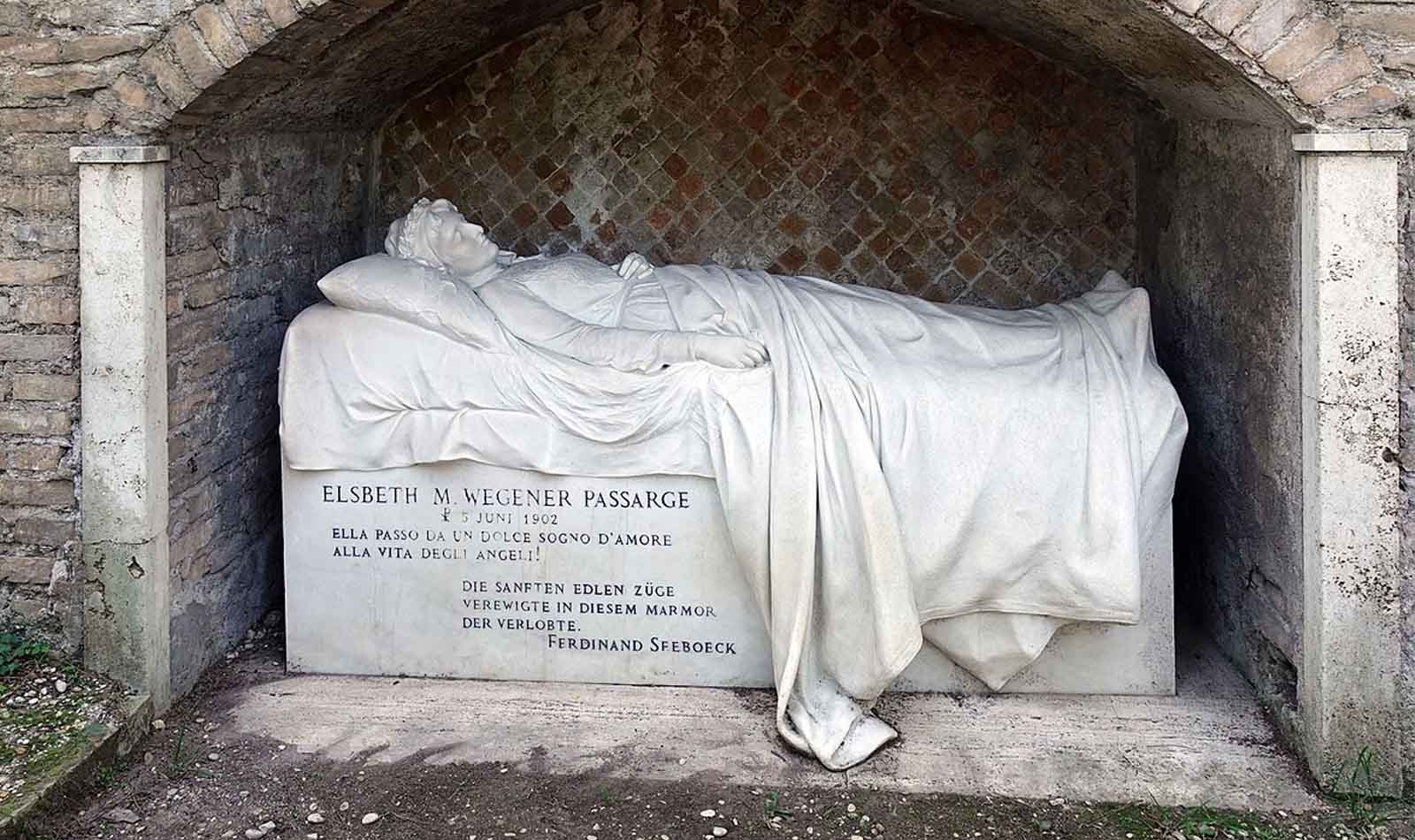 Elisabeth Wegener-Passarge Cimitero Acattolico di Roma