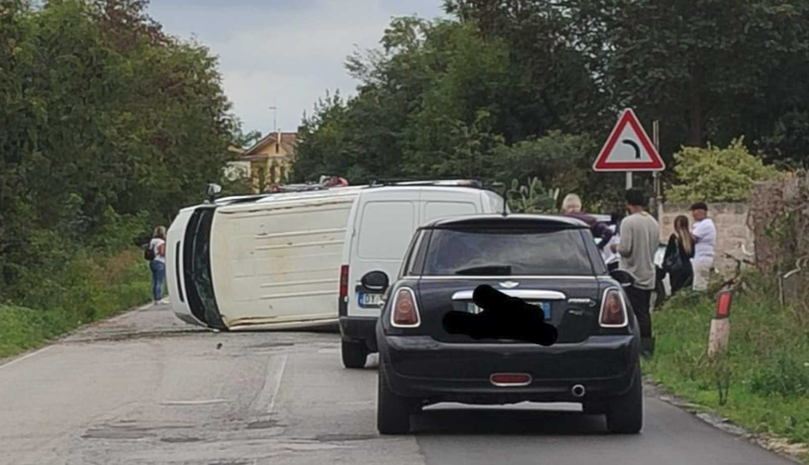 Incidente via del genio civile