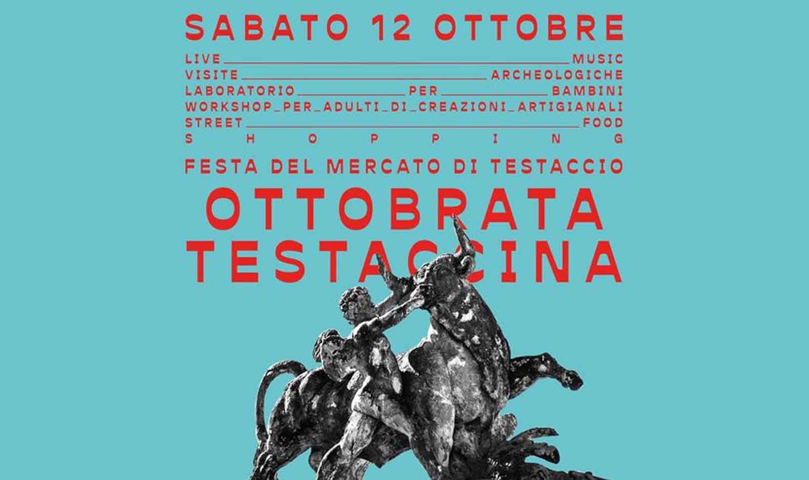 Ottobrata Testaccina mercato di Testaccio Roma