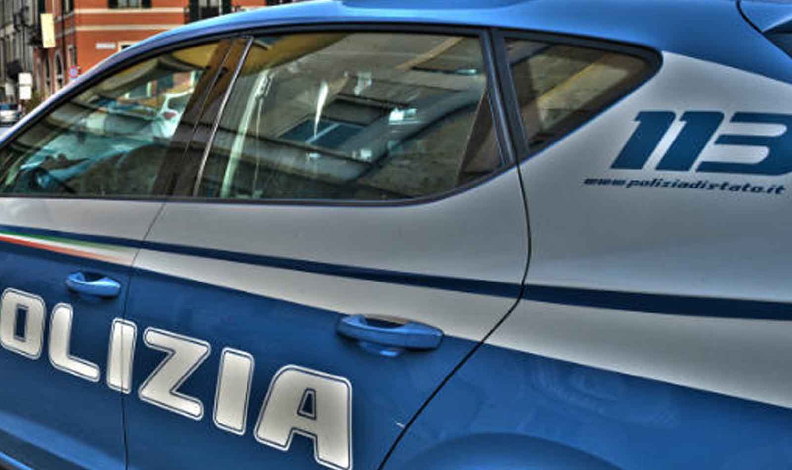 Polizia rapina Centocelle Roma