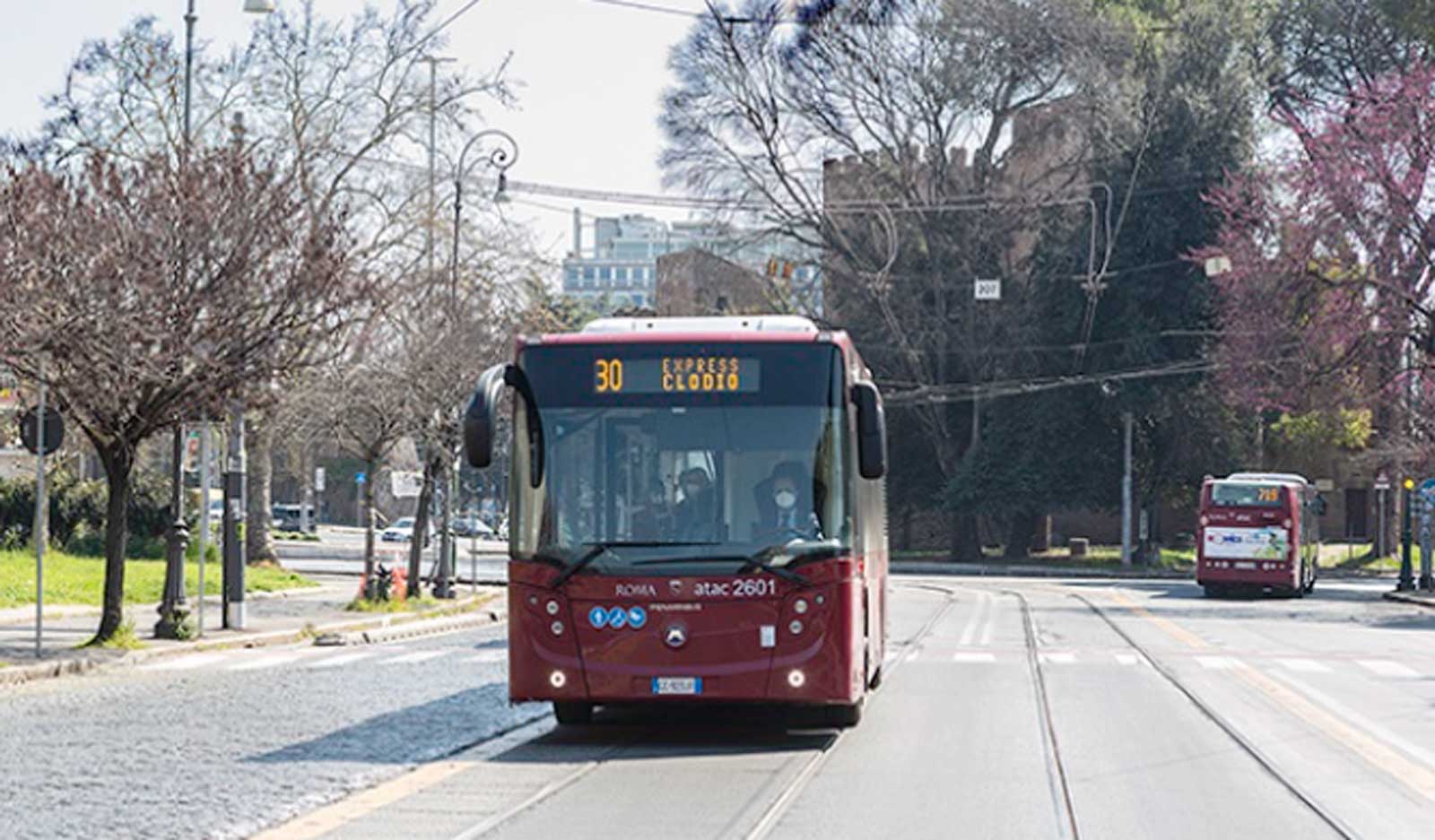 Un bus Atac a Roma