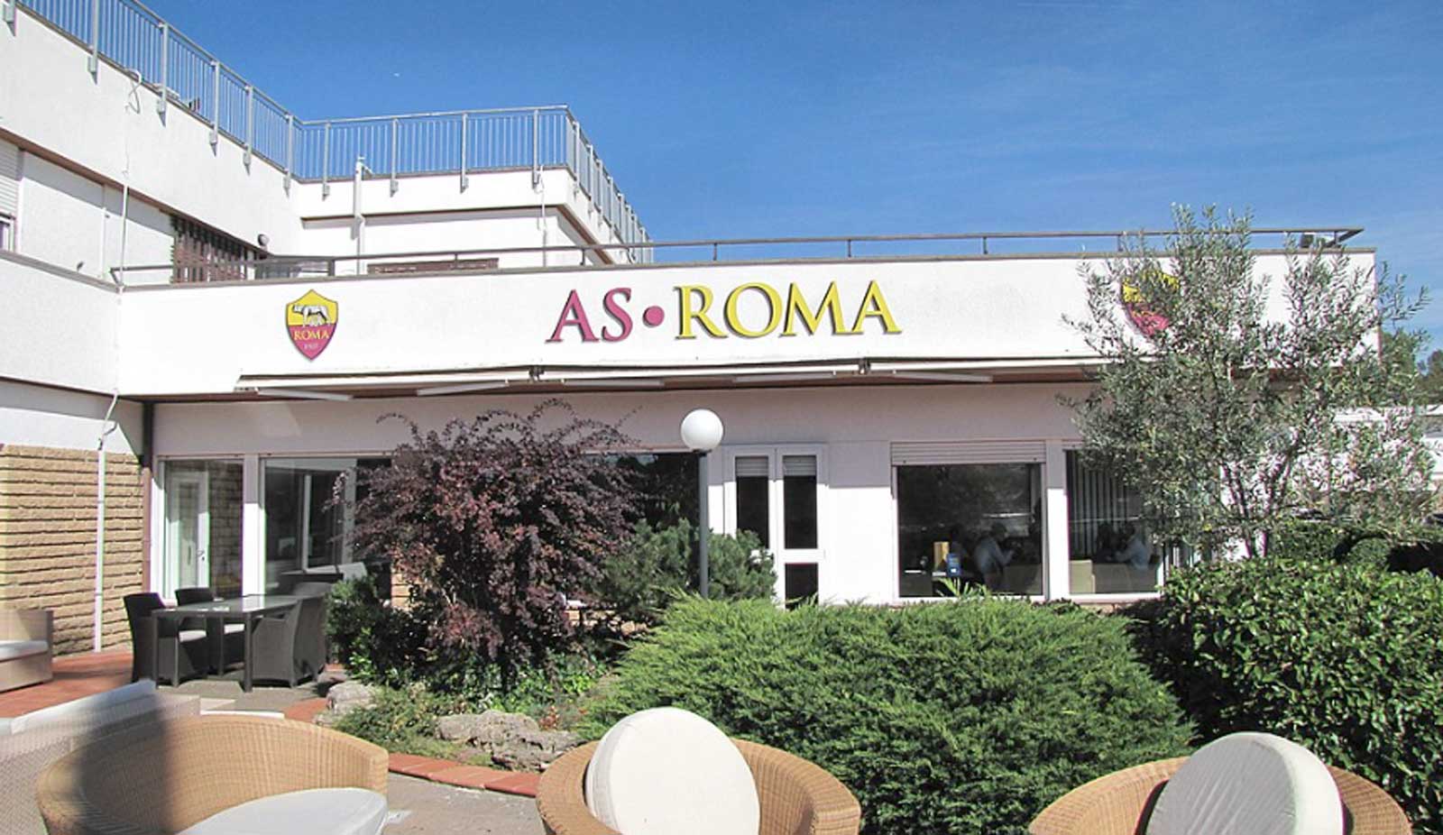 La sede della as Roma a Trigoria