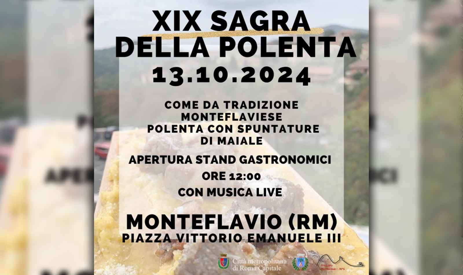 Sagra della Polenta Monteflavio