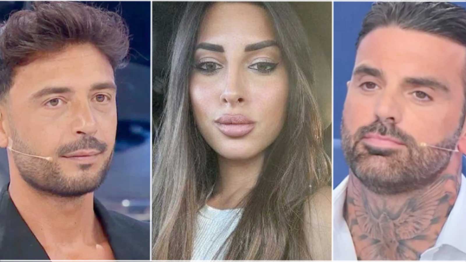 Da sinistra, Armando, Francesca e Mario di Uomini e Donne 2024