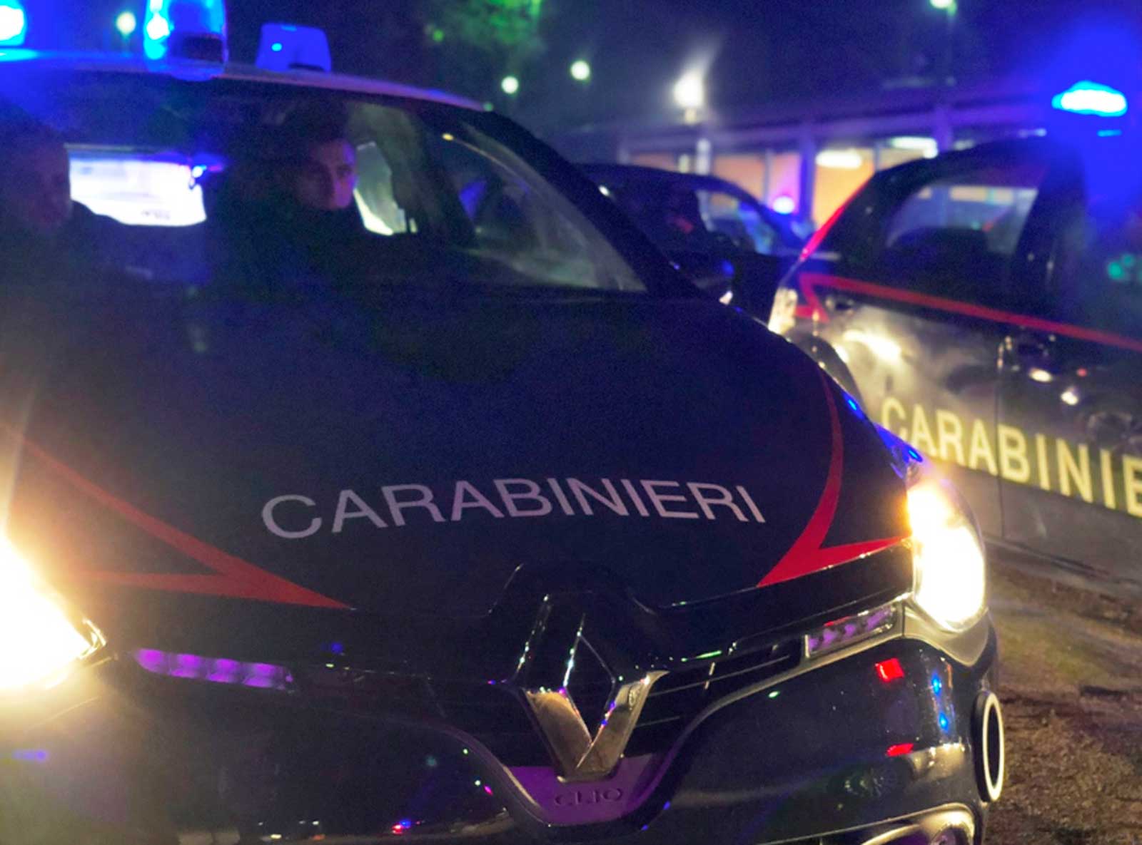 Carabinieri in azione a Zagarolo