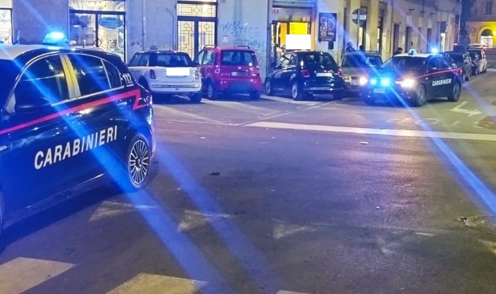 Carabinieri all'Esquilino