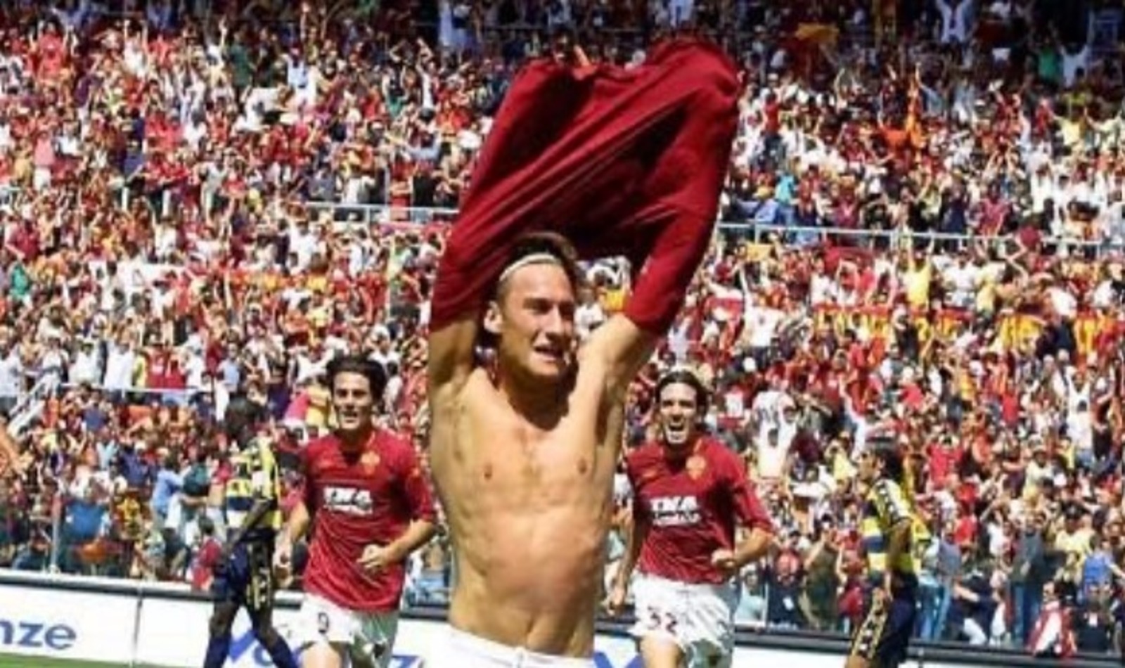 Ritorno in campo per Francesco Totti