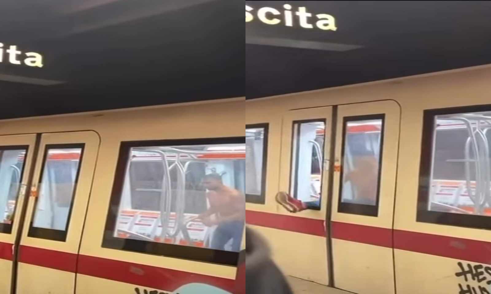 Un altro episodio di vandalismo ha scosso la città di Roma, questa volta alla stazione della metropolitana Vittorio Emanuele. Alle 17, un individuo ha spaccato i vetri di uno dei convogli, creando panico tra i presenti. L'intera scena è stata ripresa e diffusa tramite il noto canale social "Welcome to Favelas", che spesso condivide episodi di degrado e criminalità urbana. Le immagini del vandalismo hanno rapidamente fatto il giro del web, attirando l'attenzione di molti. Questo tipo di episodi, oltre a causare danni materiali, crea disagio tra i passeggeri e solleva preoccupazioni sulla sicurezza e il controllo nelle stazioni della metro. Resta da vedere se le autorità prenderanno provvedimenti in risposta a questo episodio e se il responsabile sarà identificato grazie ai video diffusi sui social o alle telecamere di sicurezza presenti nella stazione. Le autorità probabilmente indagheranno sull'episodio per cercare di fermare comportamenti simili e garantire maggiore sicurezza nei trasporti pubblici. metro di Roma