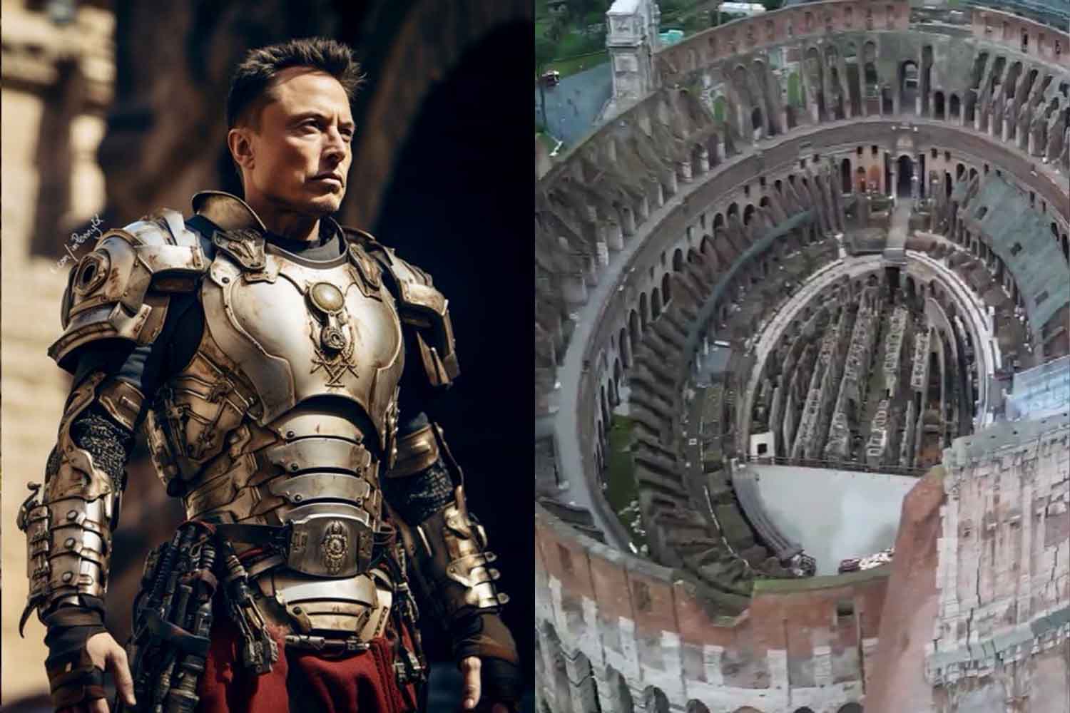 Elon Musk video Roma