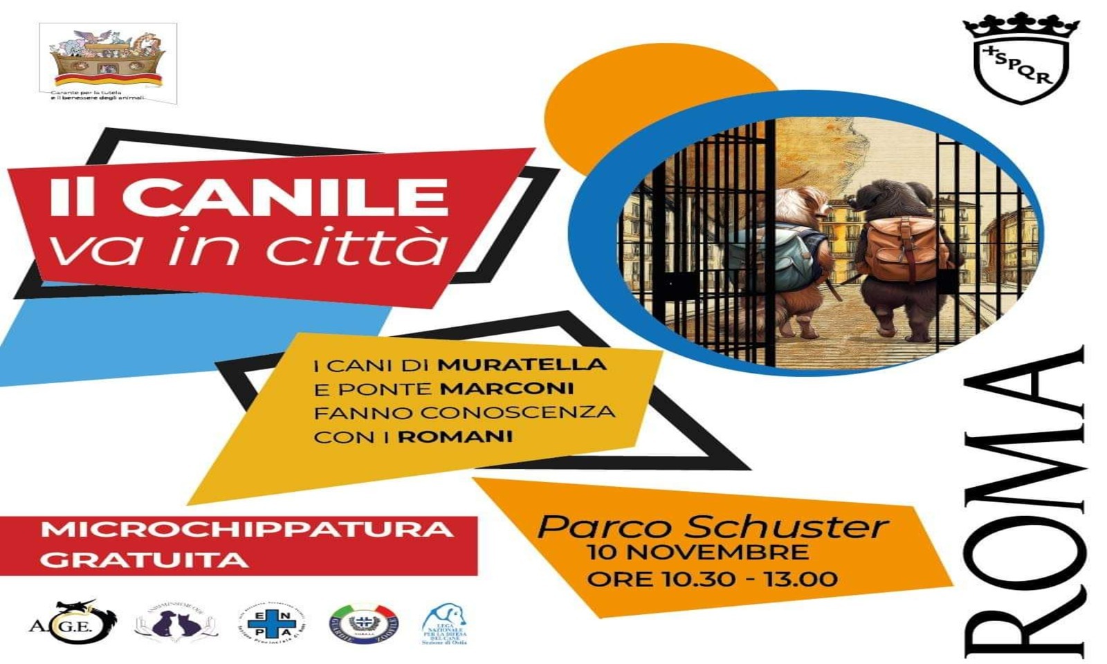 Il canile va in città a Roma