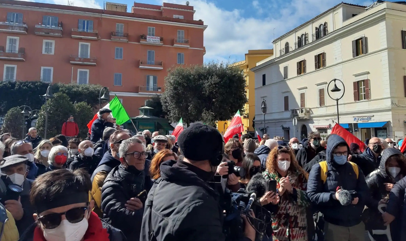 Manifestazione no mafia Anzio