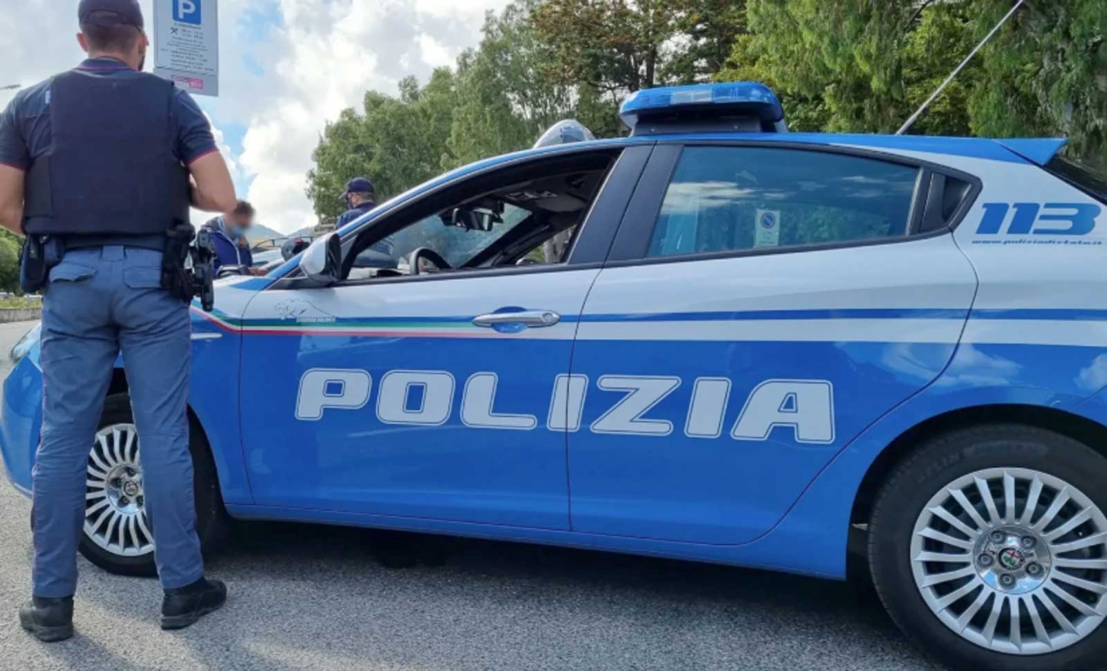 Polizia di Stato ad Ostia