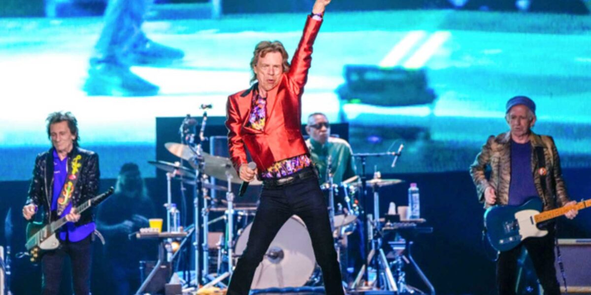 Rolling Stones in un recente concerto