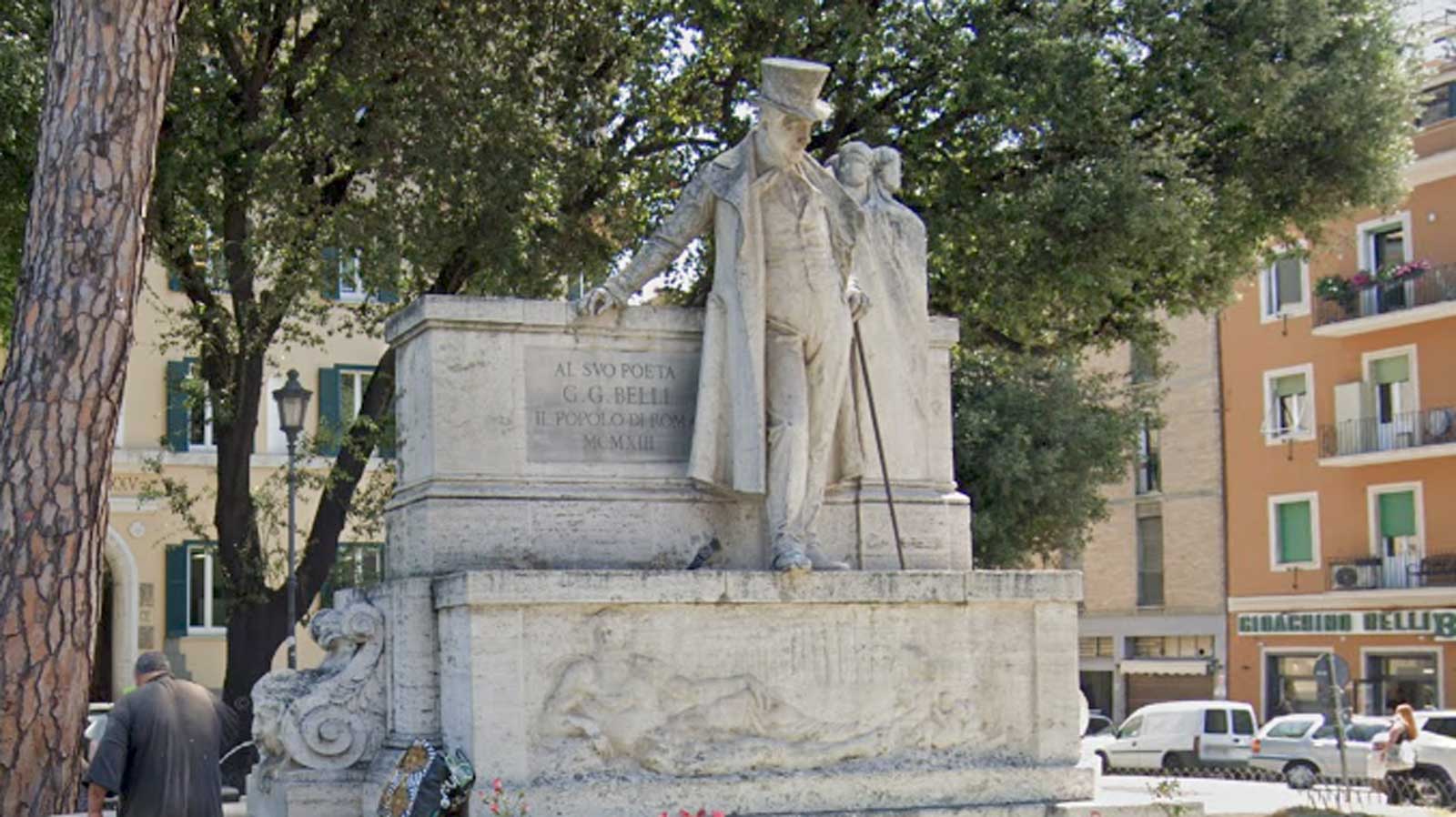 Roma, piazza Belli, foto Google Heart