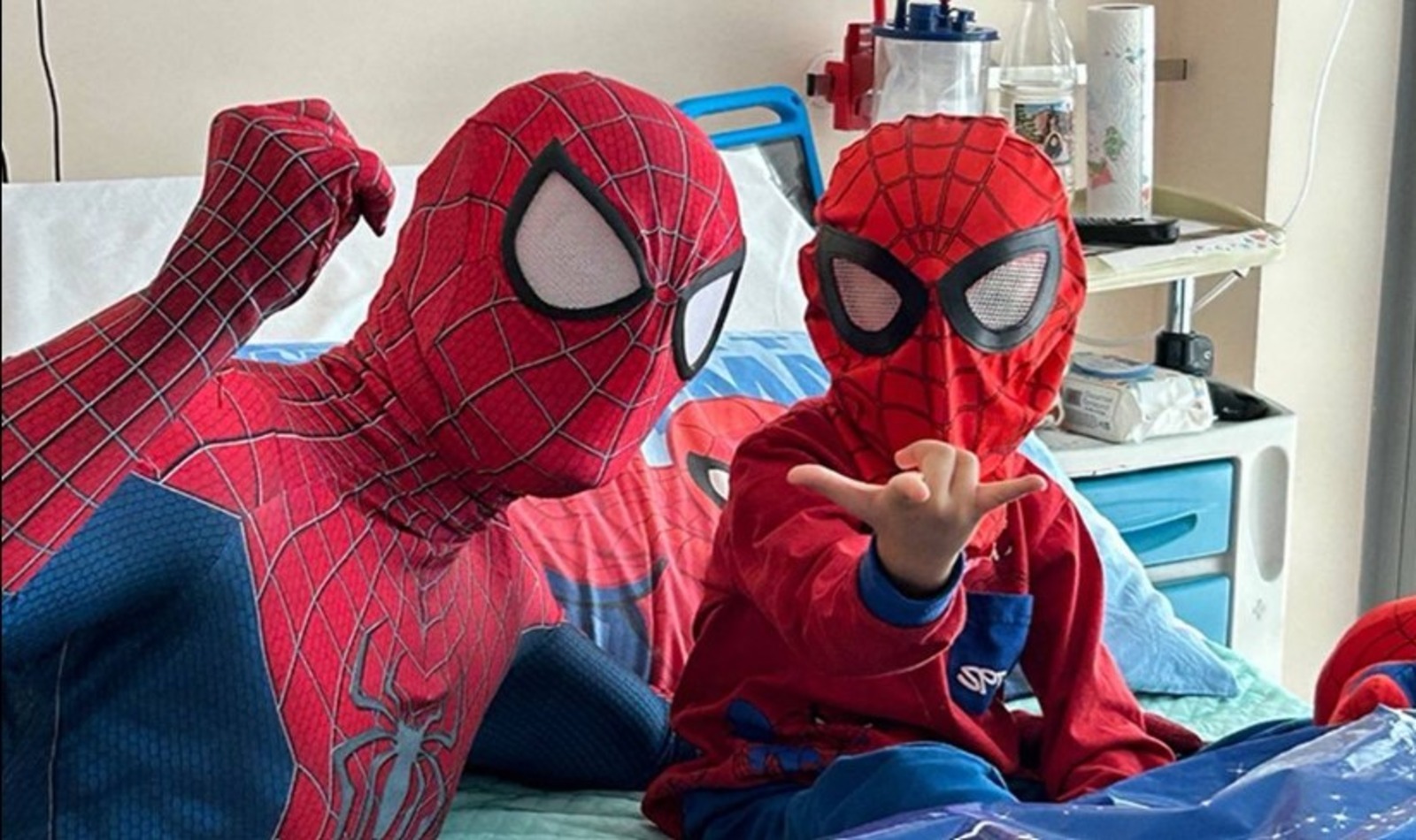 Spiderman e Checco