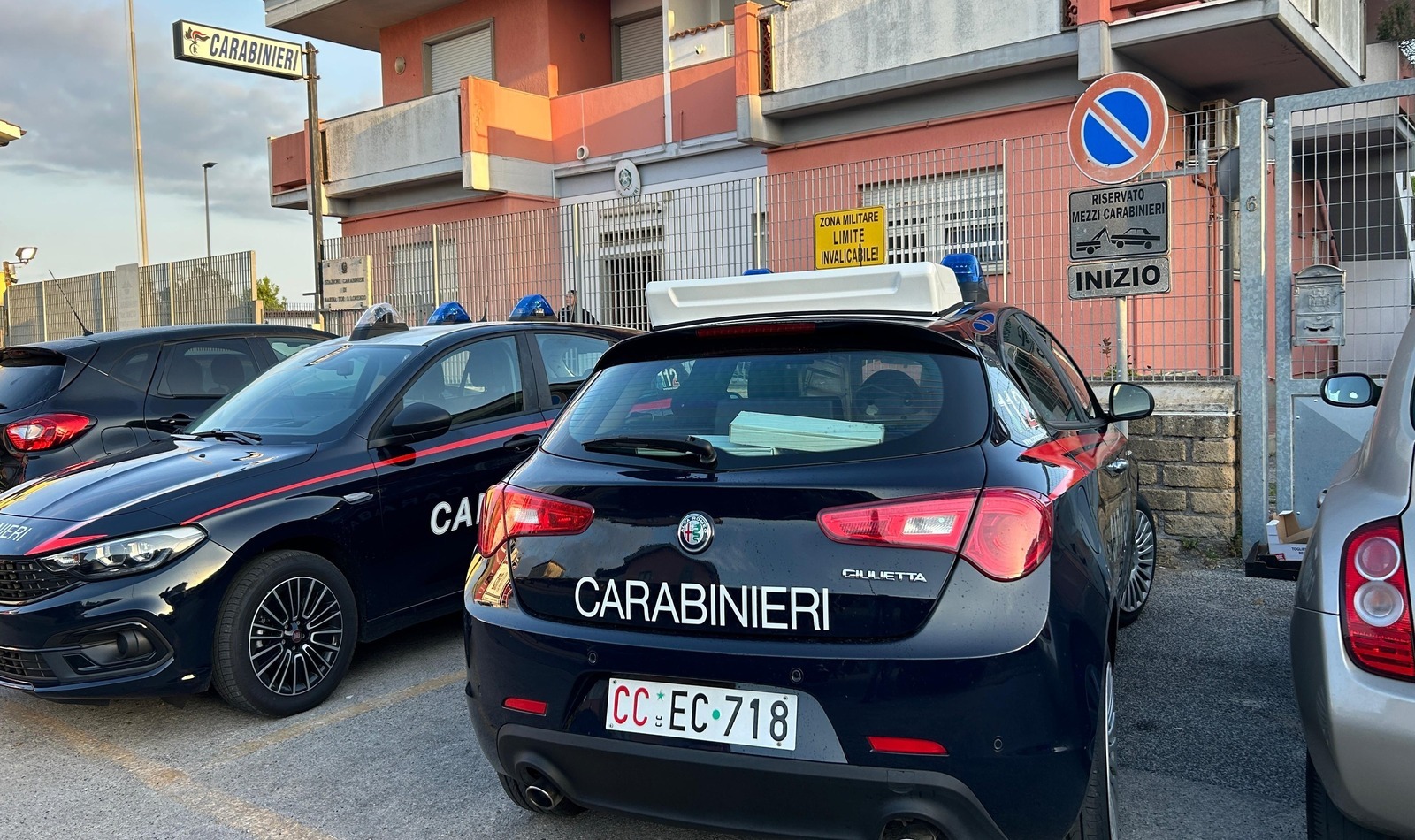 Carabinieri di Tor San Lorenzo in azione