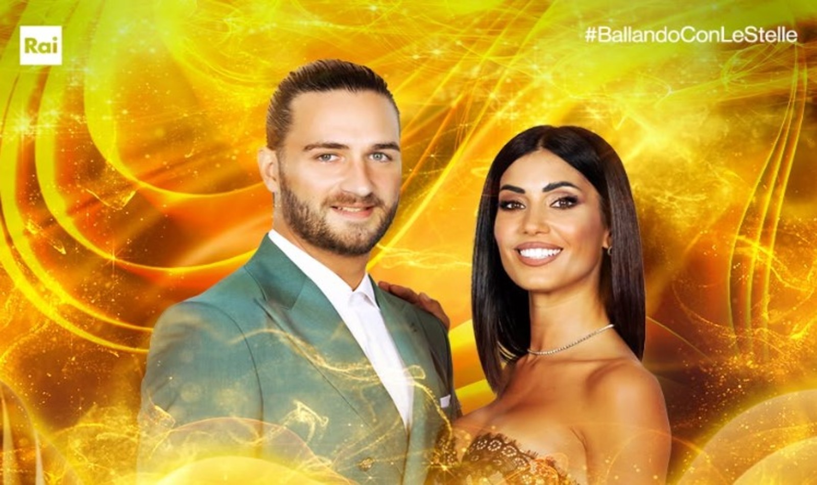 Federica Nargi e Luca Favilla ieri a Ballando con le Stelle