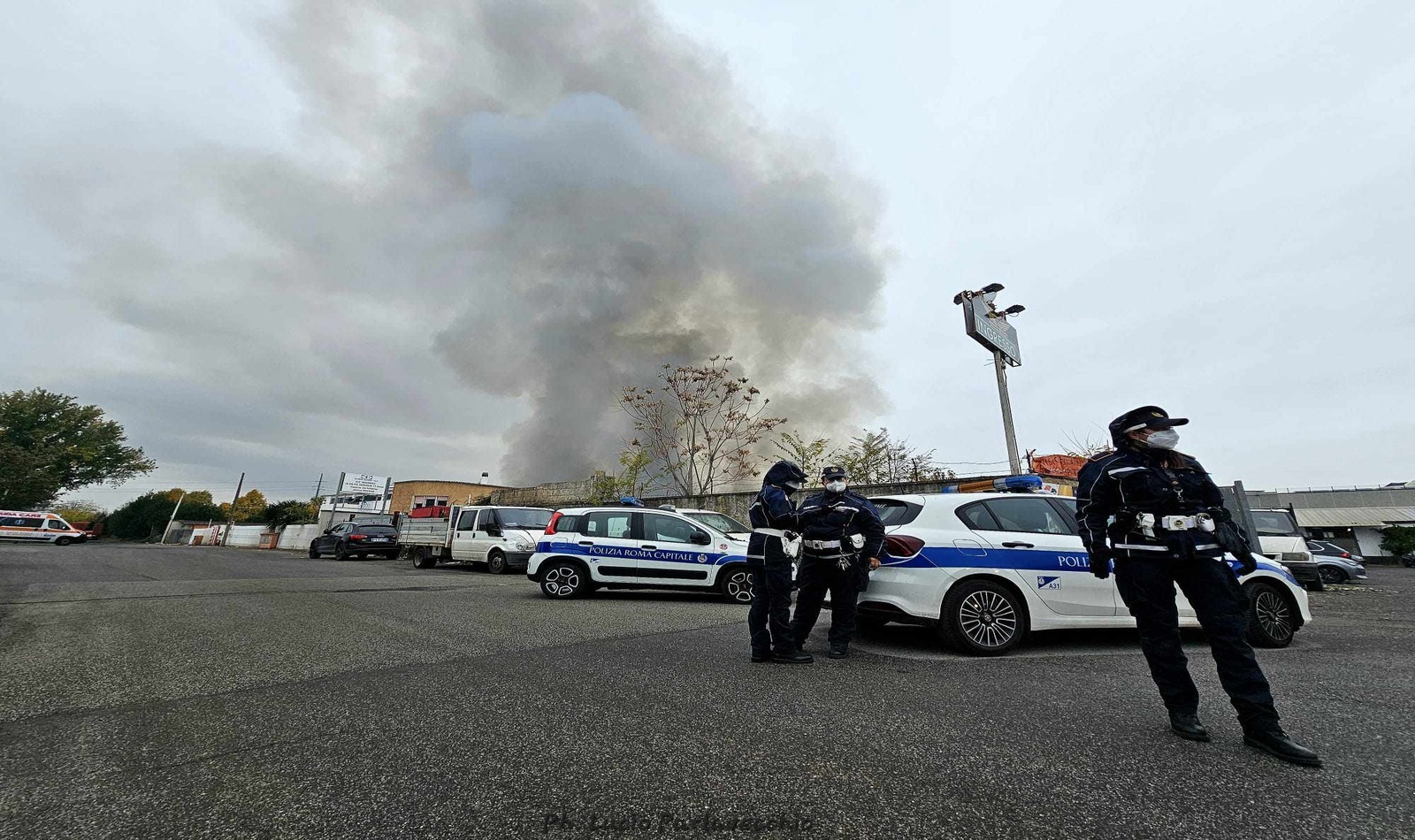 incendio Tor Cervara