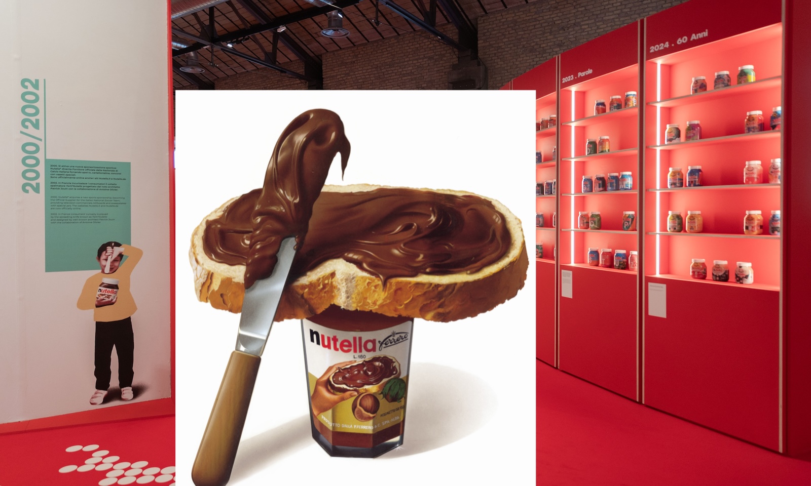 La Nutella al museo Maxxi di Roma