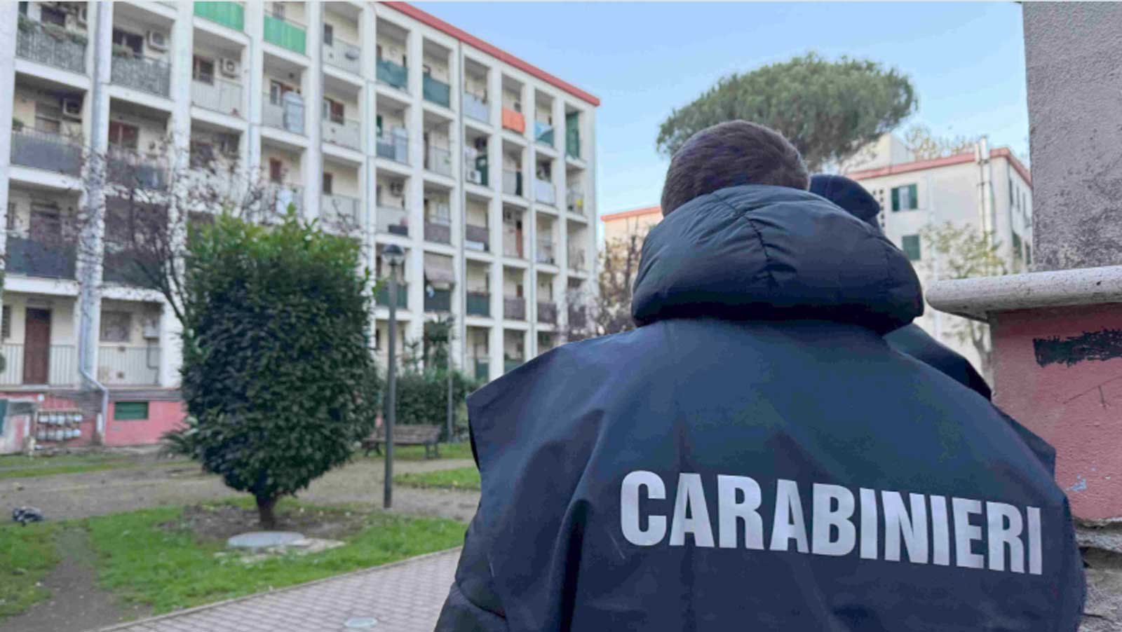 Carabinieri a Roma, al Quarticciolo