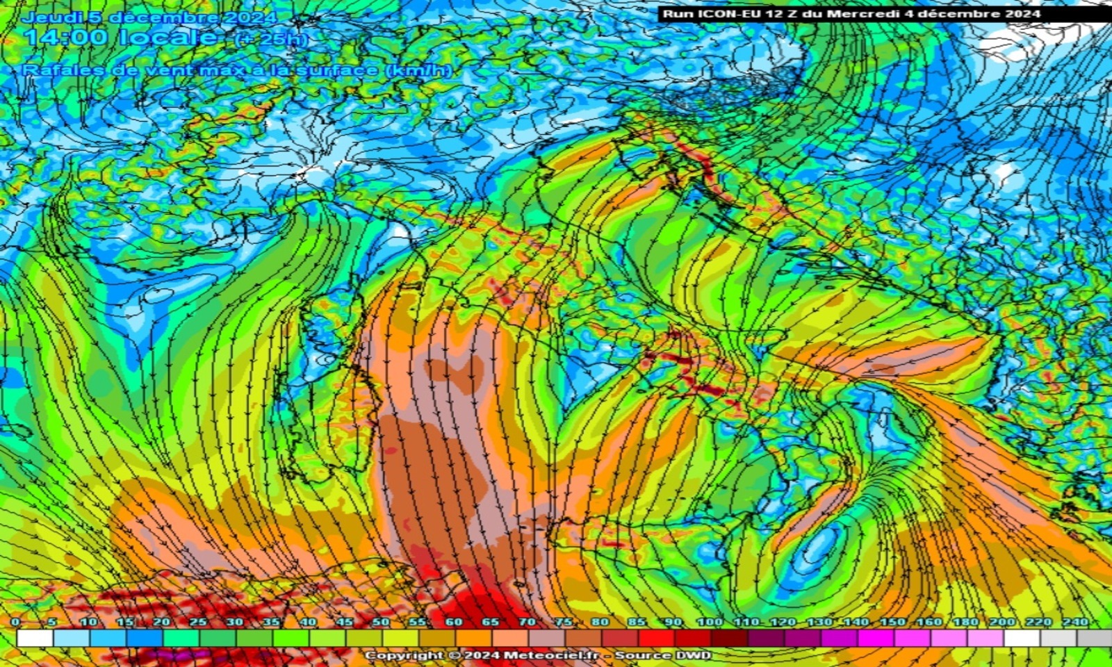 Allerta meteo a Roma e nel Lazio per vento forte