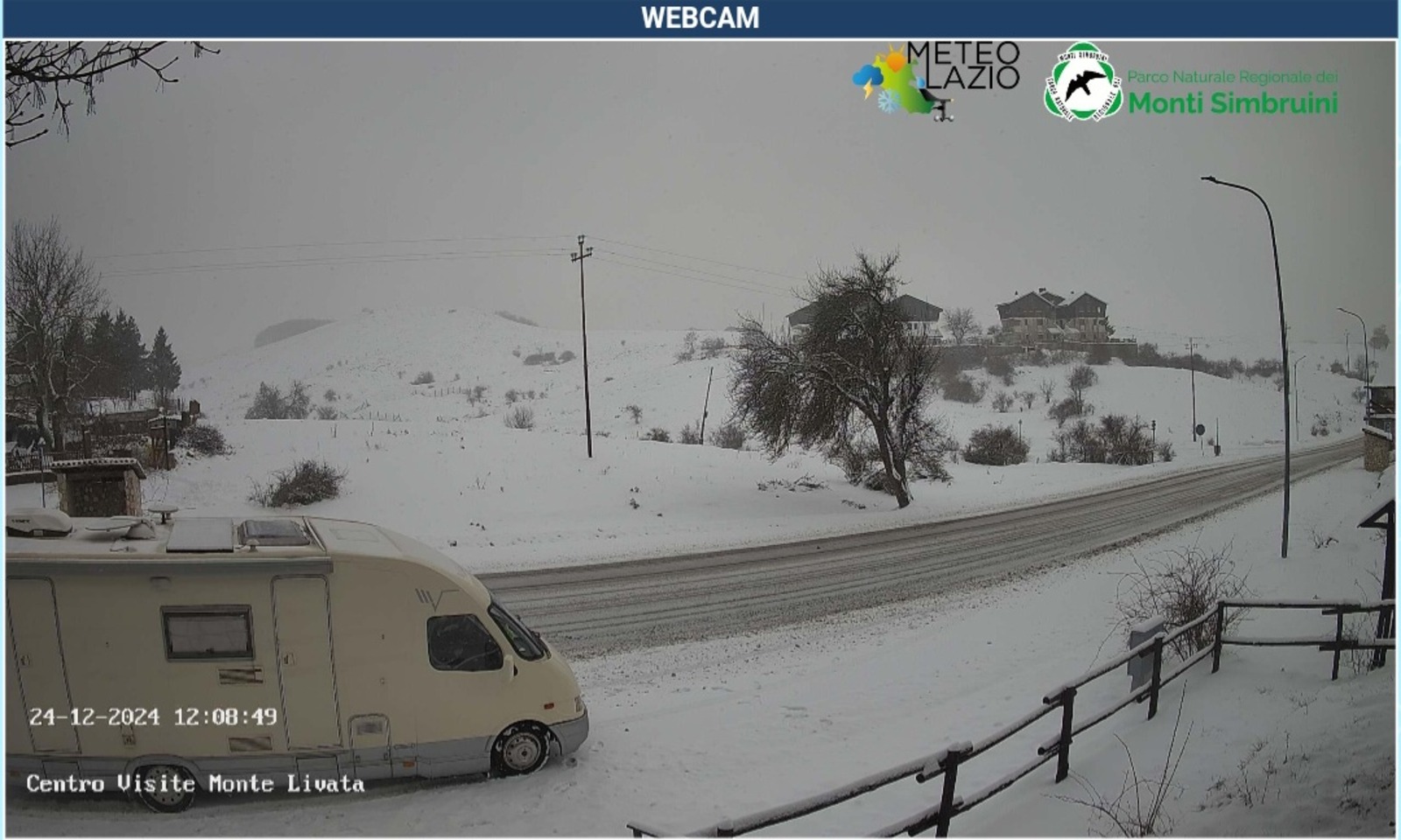 Bollettino neve nel Lazio