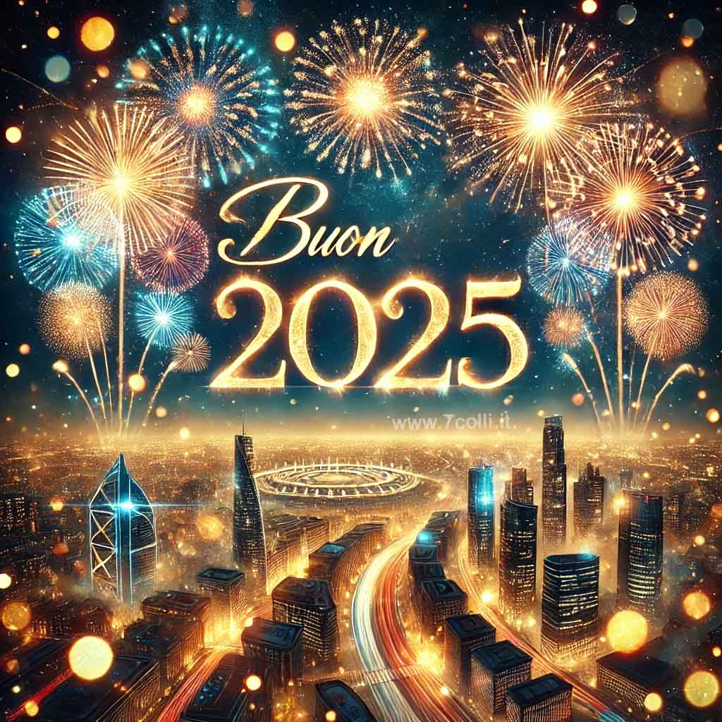 Buon anno nuovo 2025 frasi, immagini, gif animate e video da inviare a