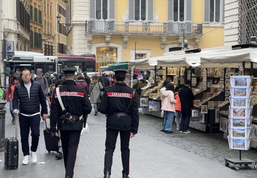 controlli in centro a Roma