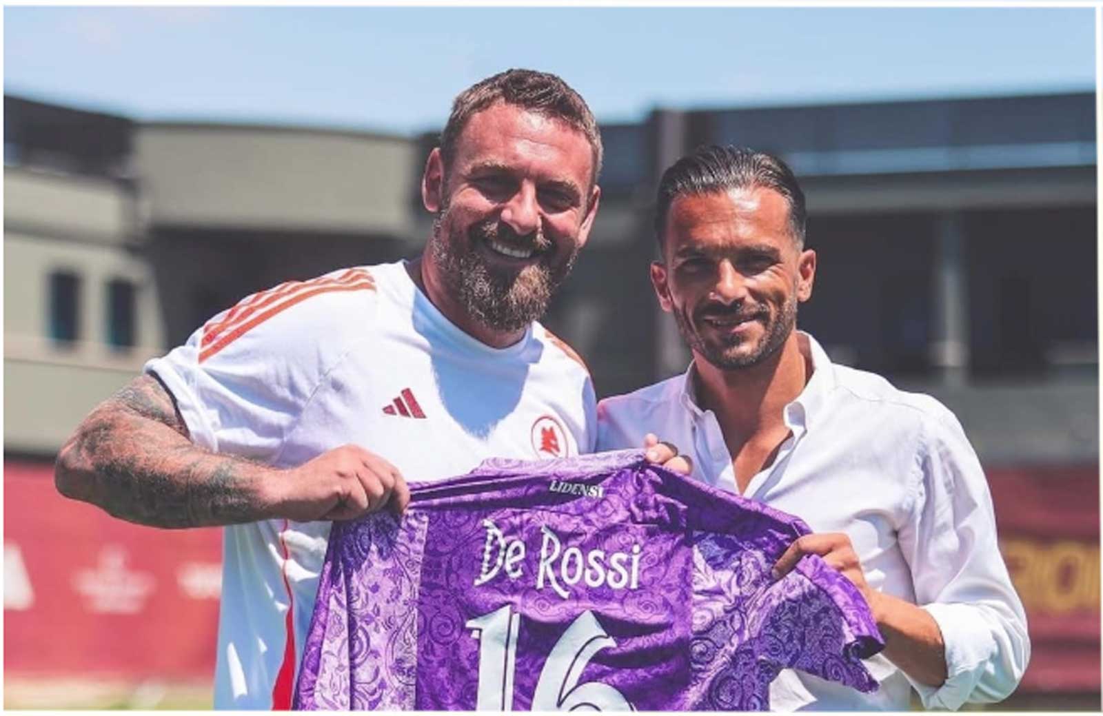 Daniele De Rossi e l'allenatore