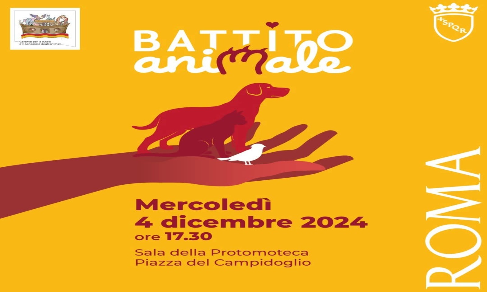 Evento a Roma per chi ha salvato animali